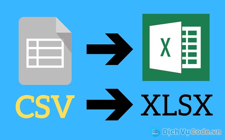 Phần mềm chuyển CSV sang Excel hàng loạt